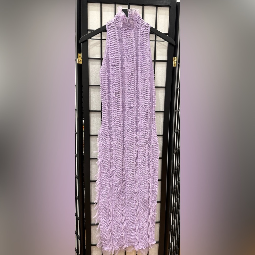 Roberta Einer Angel Midi Dress-Lilac